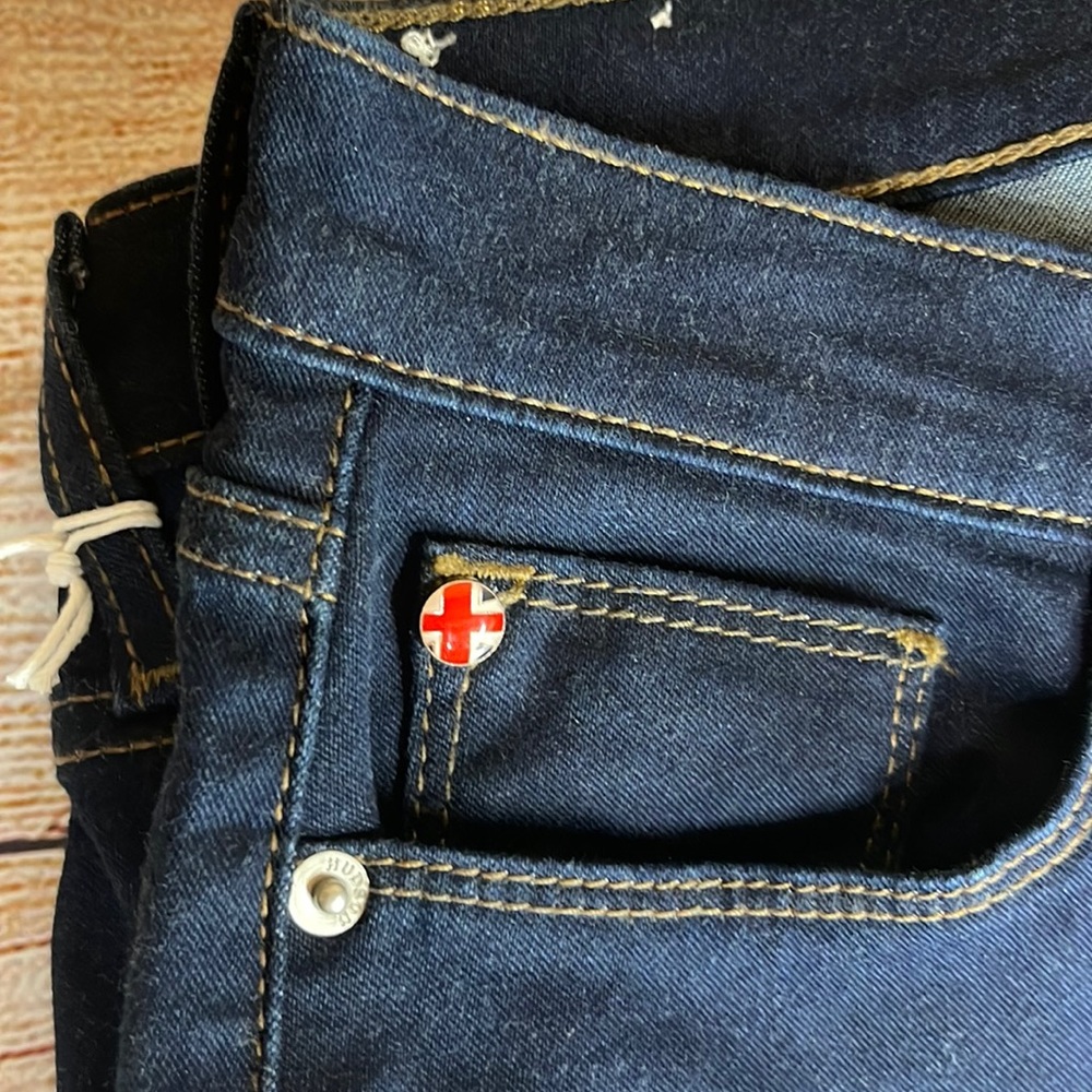 Hudson Jeans Krista Low Rise Ankle Straight Leg Jeans - Picture 6 of 12